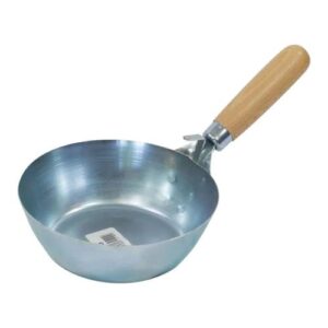 Wood Handle Metal Scoop